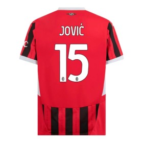 AC Milan Jovic 15 Hjemmedrakt 2024-25 Kortermet